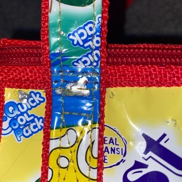 Upcycled lunch‎ bag and pencil case - Picture 6 of 13